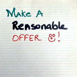 Offers welcome. My prices are low. Please be kind.